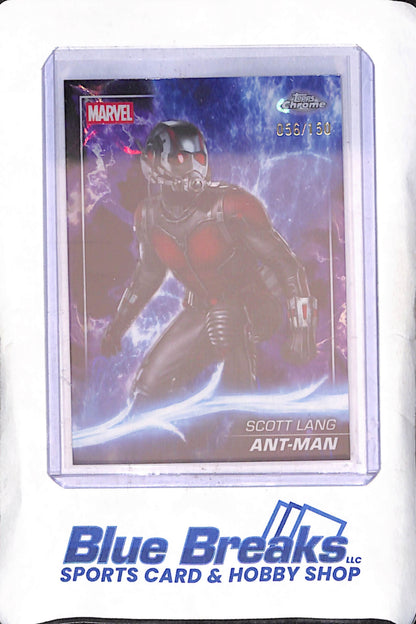 2025 Topps Chrome Marvel - Ant-Man Scott Lang - Phase Two - 56/150 - Marvel - #56