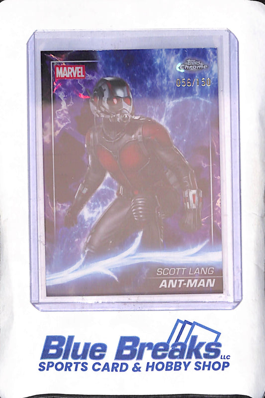 2025 Topps Chrome Marvel - Ant-Man Scott Lang - Phase Two - 56/150 - Marvel - #56