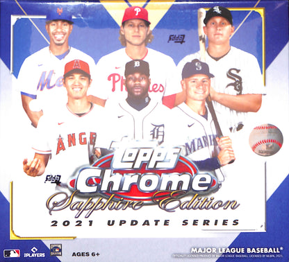 2021 Topps Chrome Update Series Sapphire Edition - Baseball - Sealed Wax