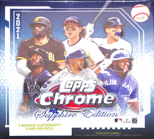 2021 Topps Chrome Sapphire Edition - Baseball - Sealed Wax
