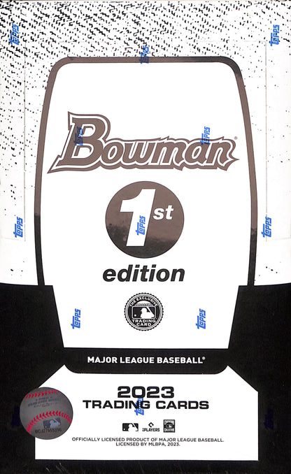 2023 Bowman 1st Edition Hobby Box - Baseball - Sealed Wax
