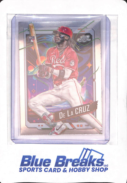 2024 Topps Chrome Cosmic - Elly De La Cruz - Baseball - Cincinnati Reds - RC - #44