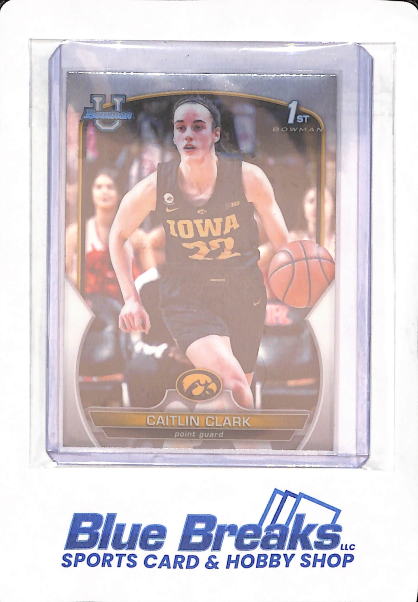 2024 Bowman U Chrome - Caitlin Clark - Basketball - University of Iowa Hawkeyes - 1st - #50