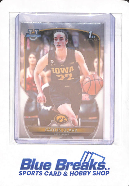 2024 Bowman U Chrome - Caitlin Clark - Basketball - University of Iowa Hawkeyes - 1st - #50