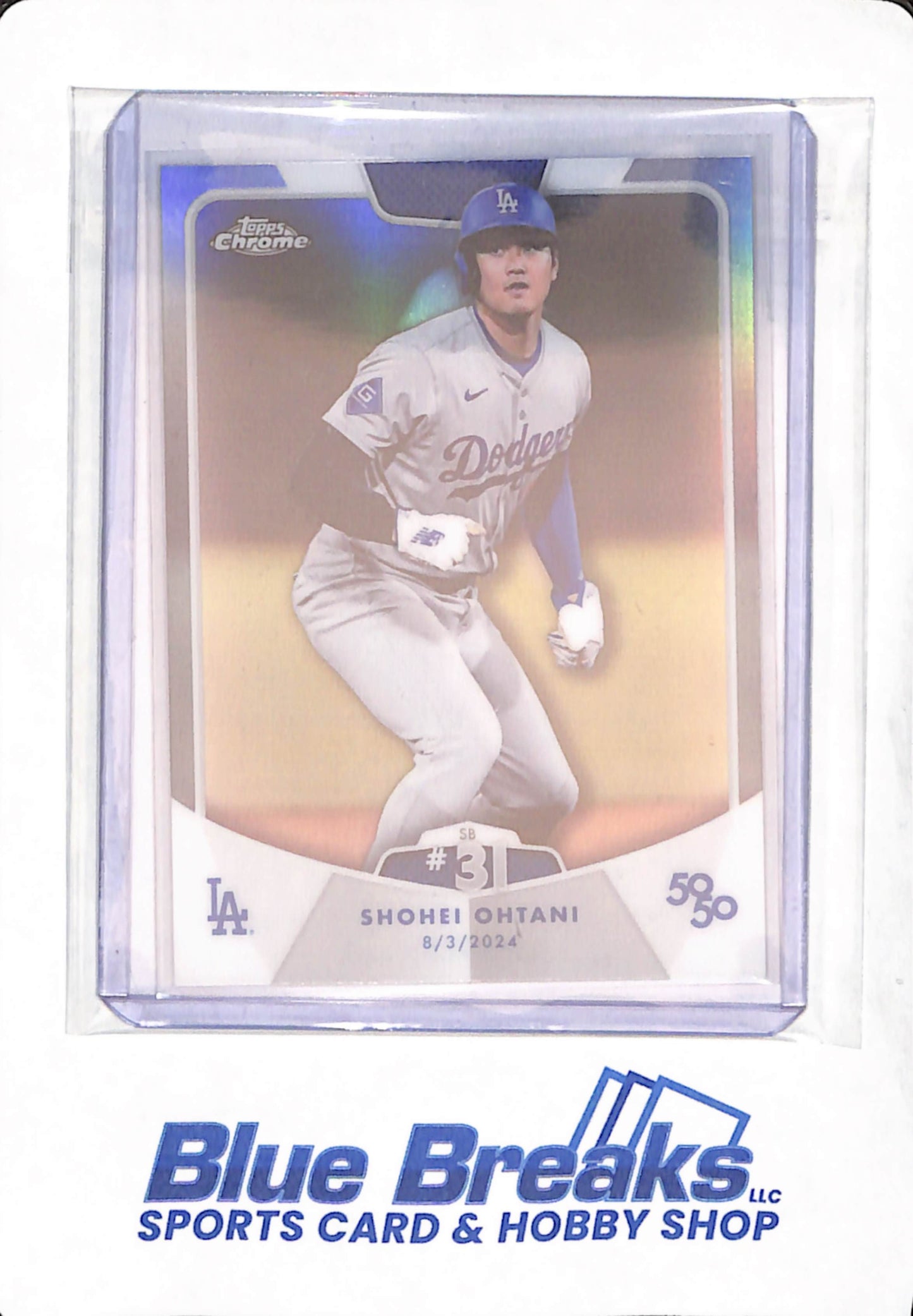 2024 Topps Chrome 50/50 - Shohei Ohtani - Baseball - Los Angeles Dodgers - # 31