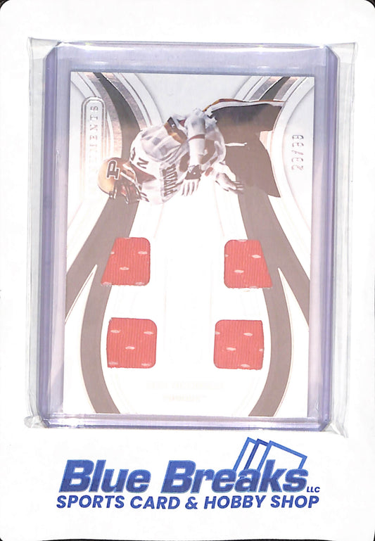 2023 Panini Immaculate - Rod Woodson - Purdue - Football -  # IM-RW -29/99 - Relic Quad - Monuments Game Used