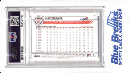 2025 Topps All-Star Game - Manny Machado - Pink Foil - PSA 10 - 235/250 - San Diego Padres - Baseball - #92
