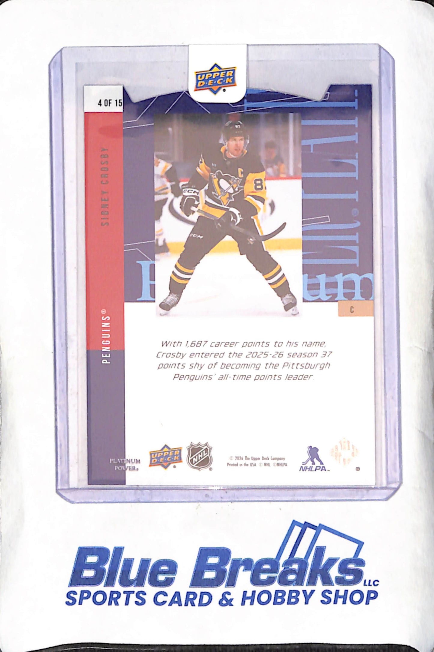 2026 Upper Deck Platinum Power - 1-15 Multi-Sport/Hero Set