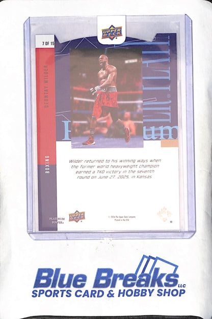 2026 Upper Deck Platinum Power - 1-15 Multi-Sport/Hero Set