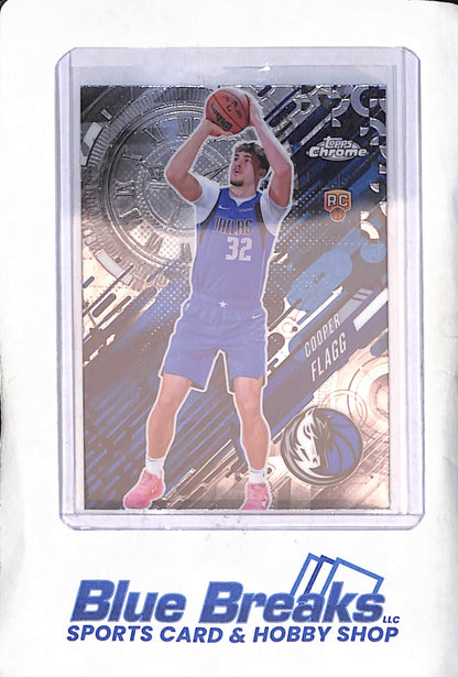 2025 Topps Chrome - Cooper Flagg - Go Time - RC - Dallas Mavericks - Basketball - #GT-16