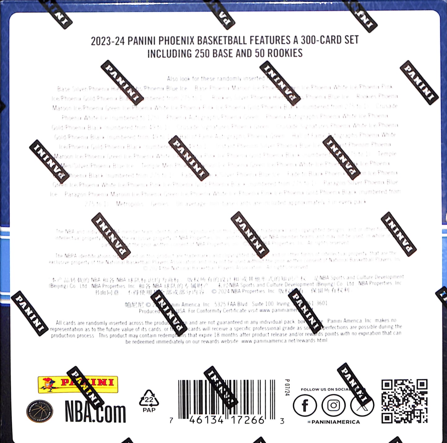 2023-24 Panini Phoenix Basketball Mega Box - Sealed Wax