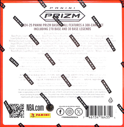 2024-25 Panini Prizm Basketball Mega Box (Pink Ice) - Sealed Wax