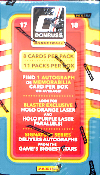 2017-18 Panini Donruss Basketball Blaster - Sealed Wax