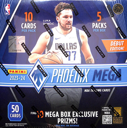 2023-24 Panini Phoenix Basketball Mega Box - Sealed Wax