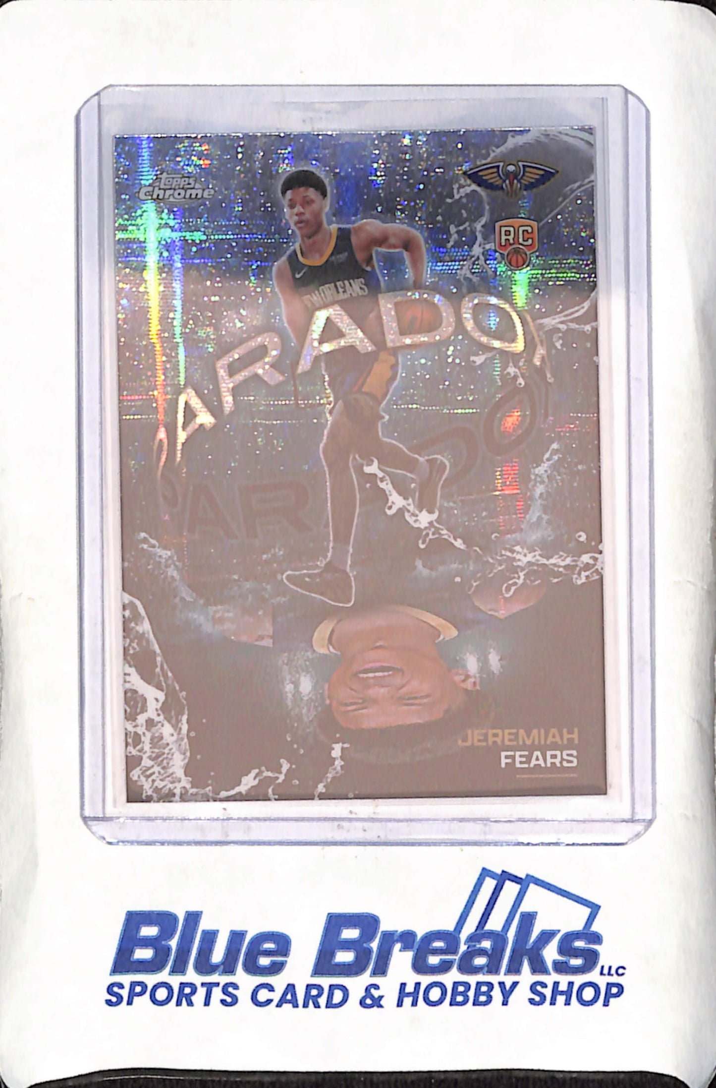 2025 Topps Chrome - Jeremiah Fears - Paradox - RC - New Orleans Pelicans - Basketball - #PX-27