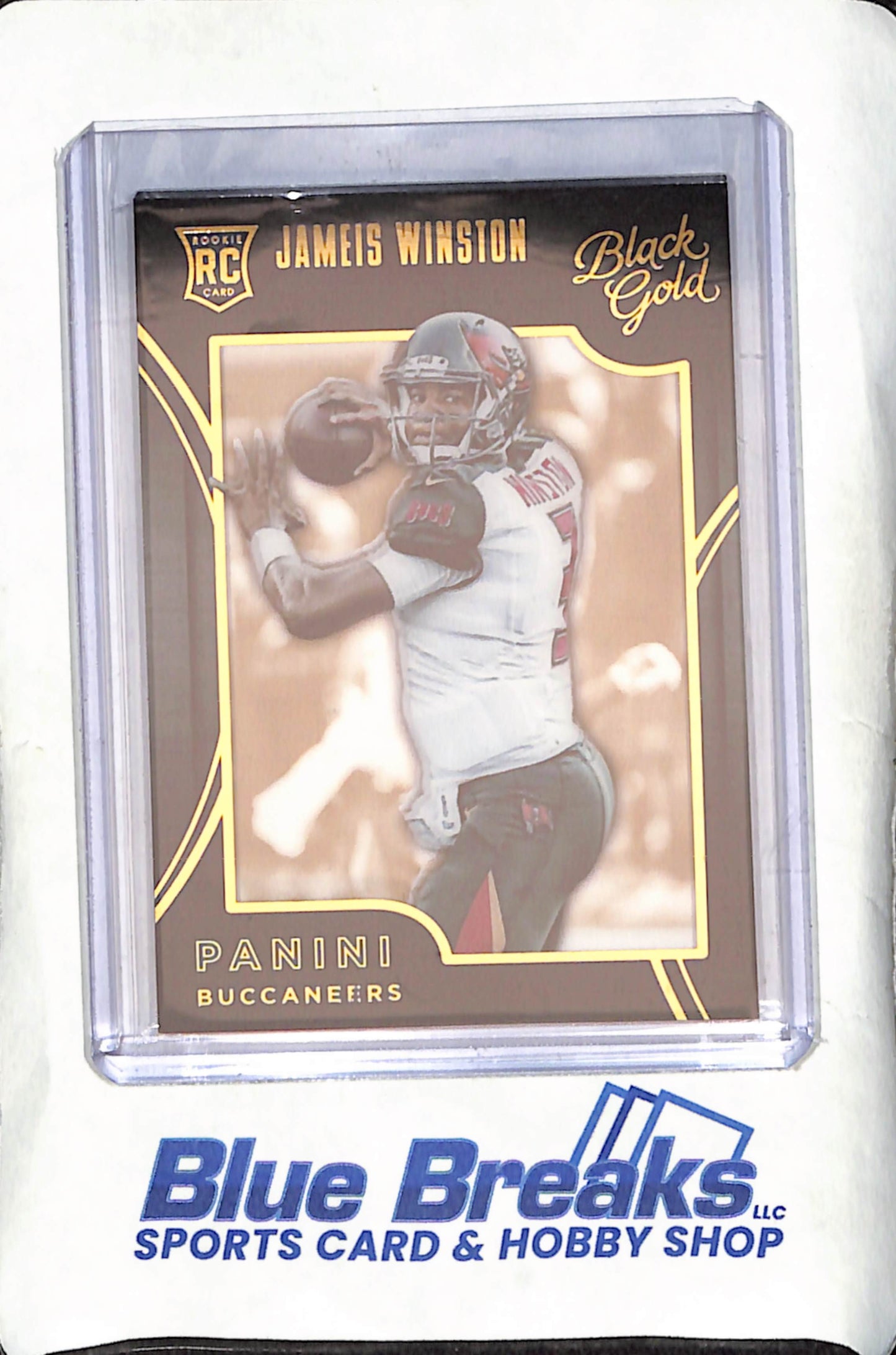 2015 Panini Black Gold - Jameis Winston - RC - 15/199 - Tampa Bay Buccaneers - Football - #148