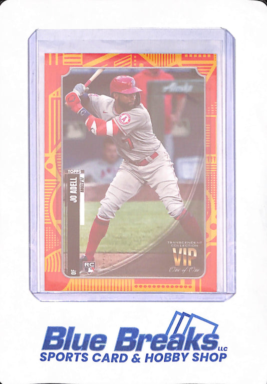2021 Topps Transcendent Collection VIP - Jo Adell - Baseball - Los Angeles Angels - RC - One of One - #VIP12