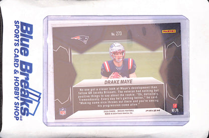 2024 Panini Mosaic - Drake Maye - Pink Camo NFL Debut - RC - New England Patriots - Football - #273