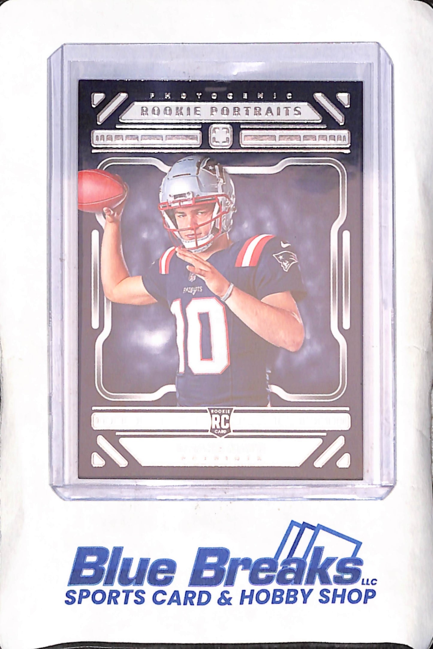 2024 Panini Photogenic - Drake Maye - Rookie Portraits - New England Patriots - Football - #194