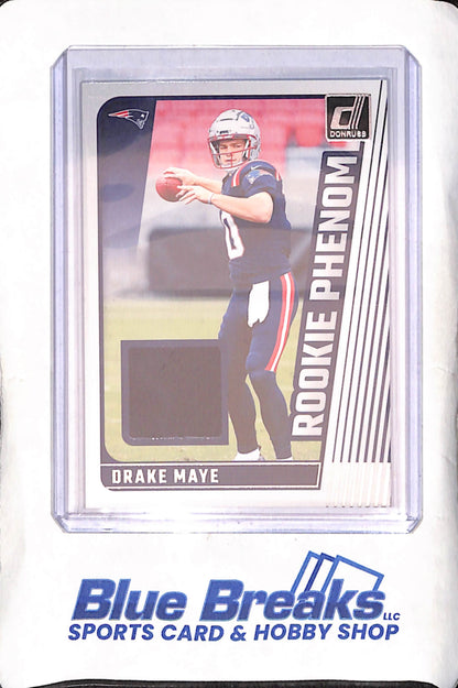 2024 Panini Donruss - Drake Maye - Rookie Phenom - Relic - New England Patriots - Football - #RPJ-DMA