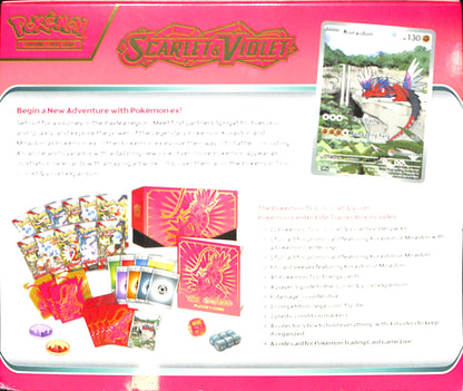 Scarlet & Violet Pokemon Center Elite Trainer Box [Koraidon] - SV01 - Pokemon - Sealed Wax