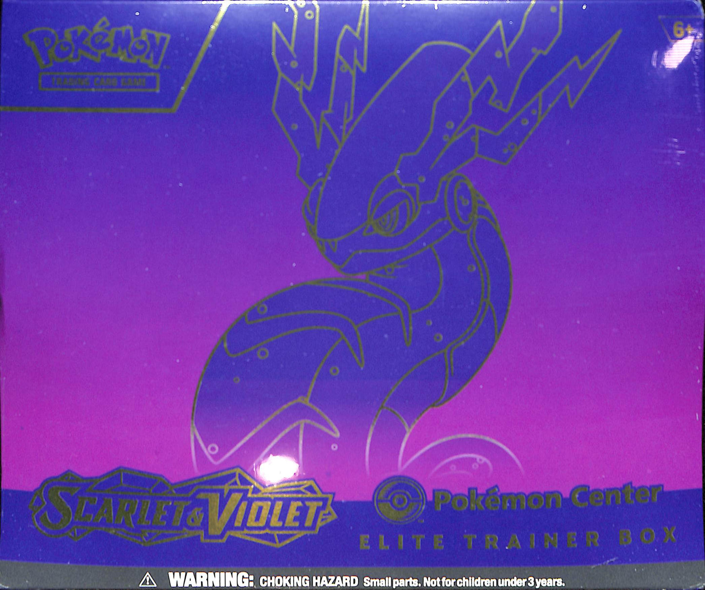 Scarlet & Violet Pokemon Center Elite Trainer Box (Exclusive) [Miraidon] - SV01: Scarlet & Violet Base Set (SV1) - Pokemon - Sealed Wax