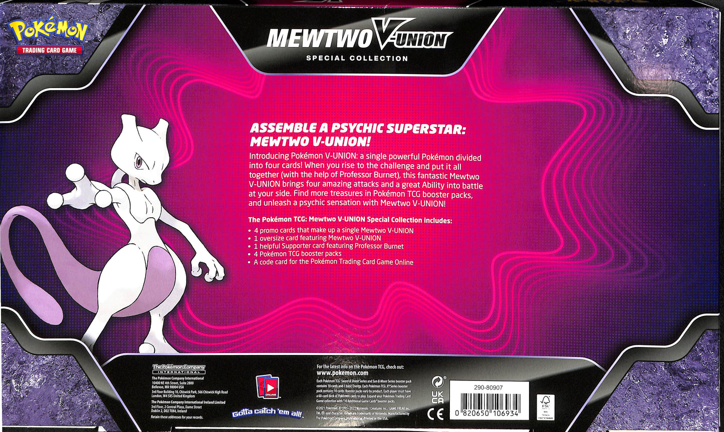 Mewtwo V-UNION Special Collection - SWSH07: Evolving Skies (SWSH07) - Pokemon - Sealed Wax