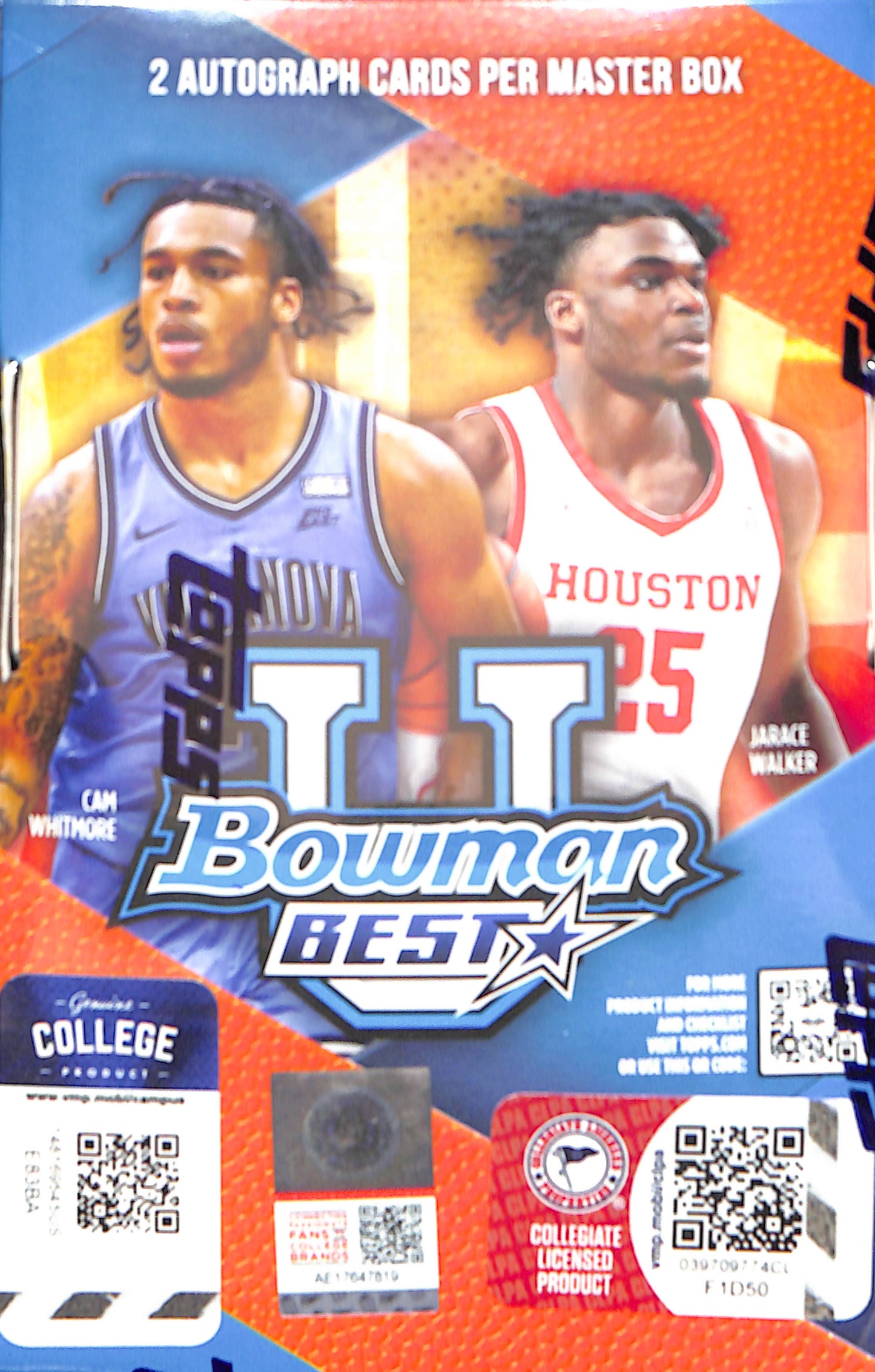2022/23 Bowman University's Best Basketball Hobby Box - Sealed Wax