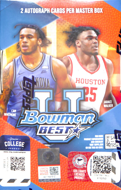 2022/23 Bowman University's Best Basketball Hobby Box - Sealed Wax
