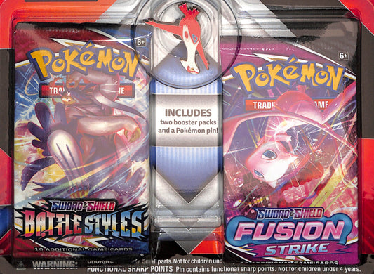 Checklane 2-Pack Pin Blister [Latias][Celebi][Latios] - Pokemon - Sealed Wax