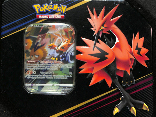 Crown Zenith Tin [Galarian Zapdos][Galarian Articuno] - Crown Zenith (CRZ) - Pokemon - Sealed Wax