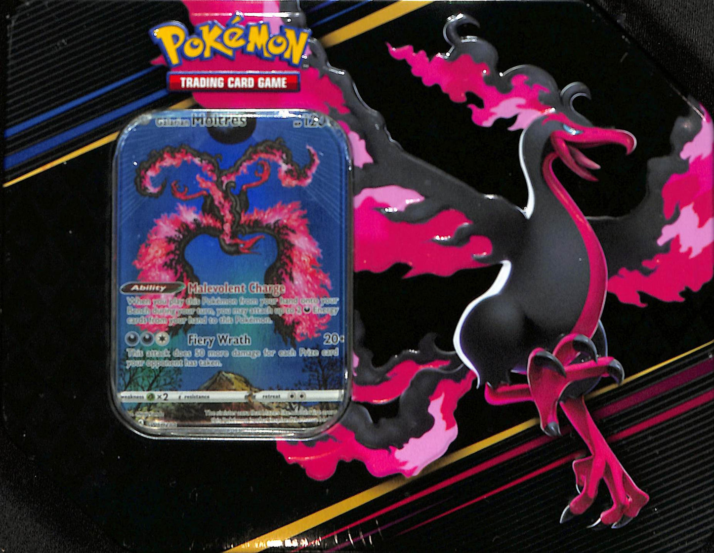Crown Zenith Tin [Galarian Moltres] - Crown Zenith (CRZ) - Pokemon - Sealed Wax