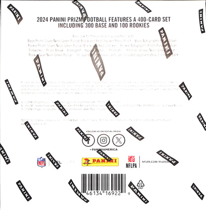 2024 Panini Prizm Football Mega Box (Neon Green Pulsar) - Sealed Wax