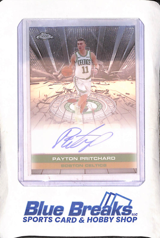 2025 Topps Chrome - Payton Pritchard - Autograph - Boston Celtics - Basketball - #TAU-PPR