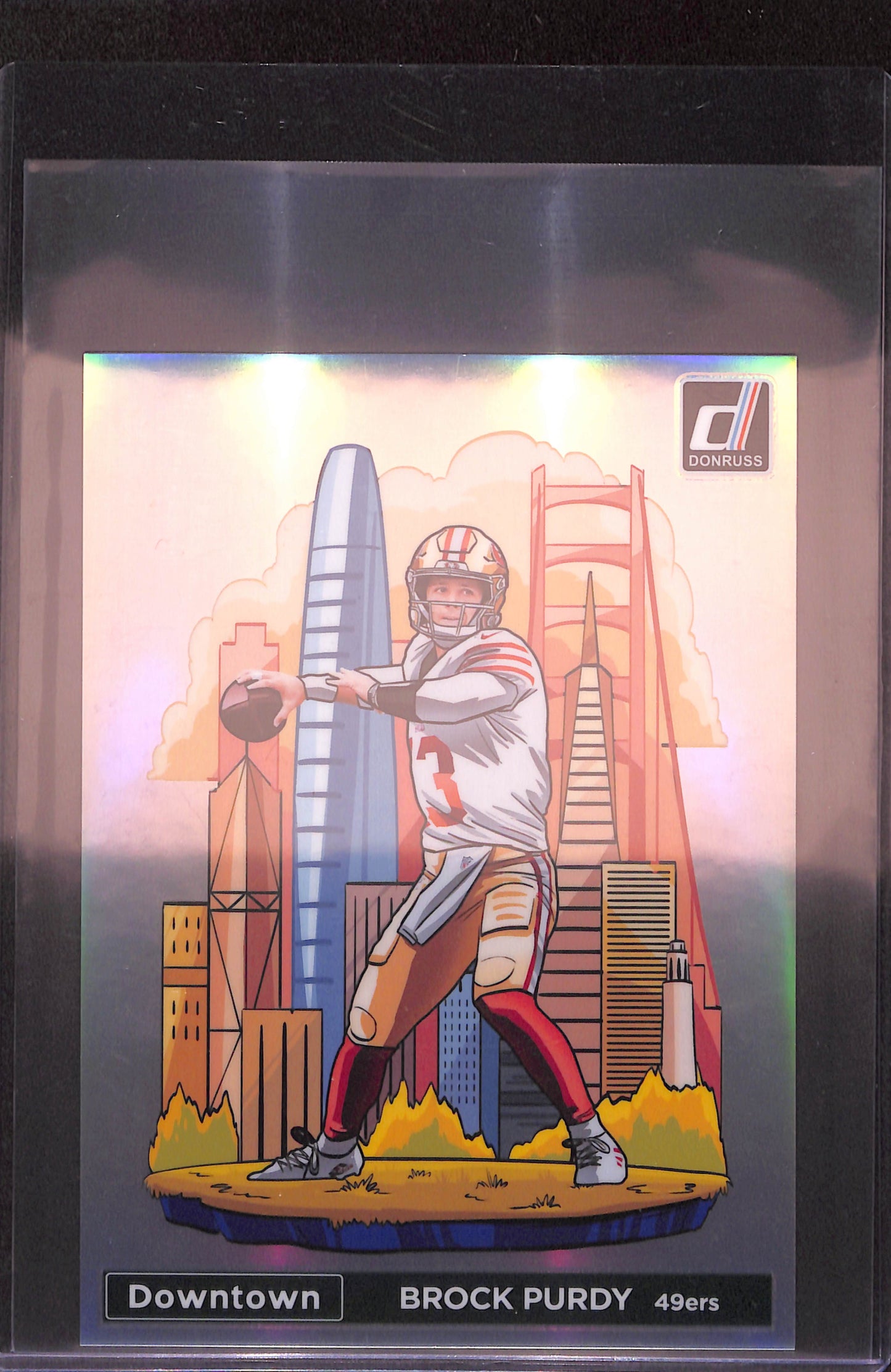 2024 Panini Donruss - Brock Purdy - Downtown - Oversized - San Francisco 49ers - Football - #4