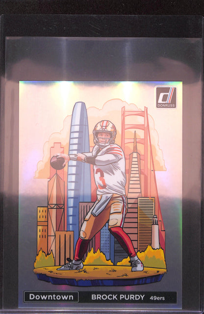 2024 Panini Donruss - Brock Purdy - Downtown - Oversized - San Francisco 49ers - Football - #4
