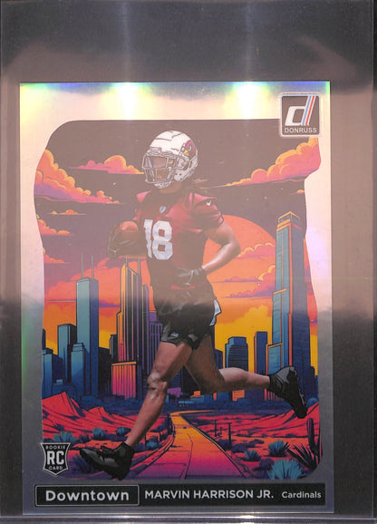2024 Panini Donruss - Marvin Harrison Jr - Downtown - Oversized - RC - Arizona Cardinals - Football - #12