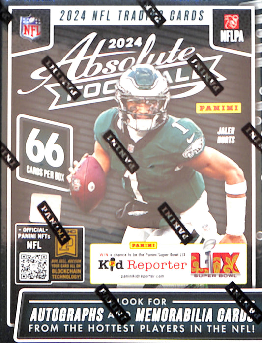 2024 Panini Absolute Football Hobby Blaster Box - Sealed Wax
