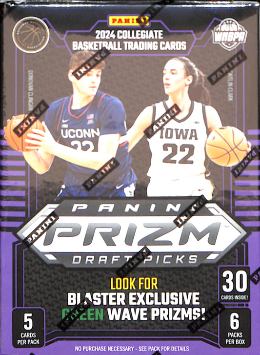 2024/25 Panini Prizm Draft Basketball 6-Pack Hobby Blaster Box -Sealed Wax