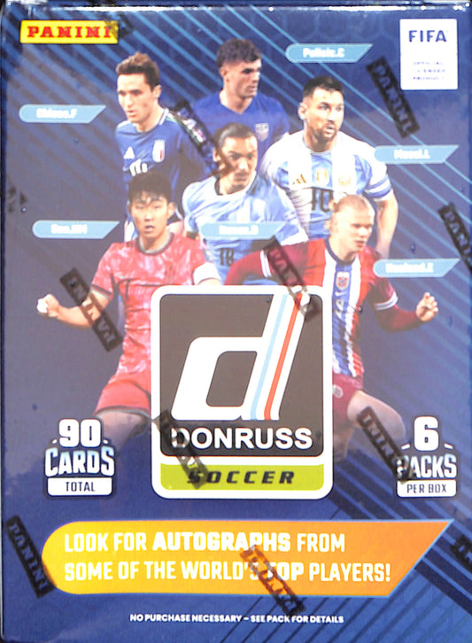 2024/25 Panini Donruss Soccer 6-Pack Blaster Box - Sealed Wax