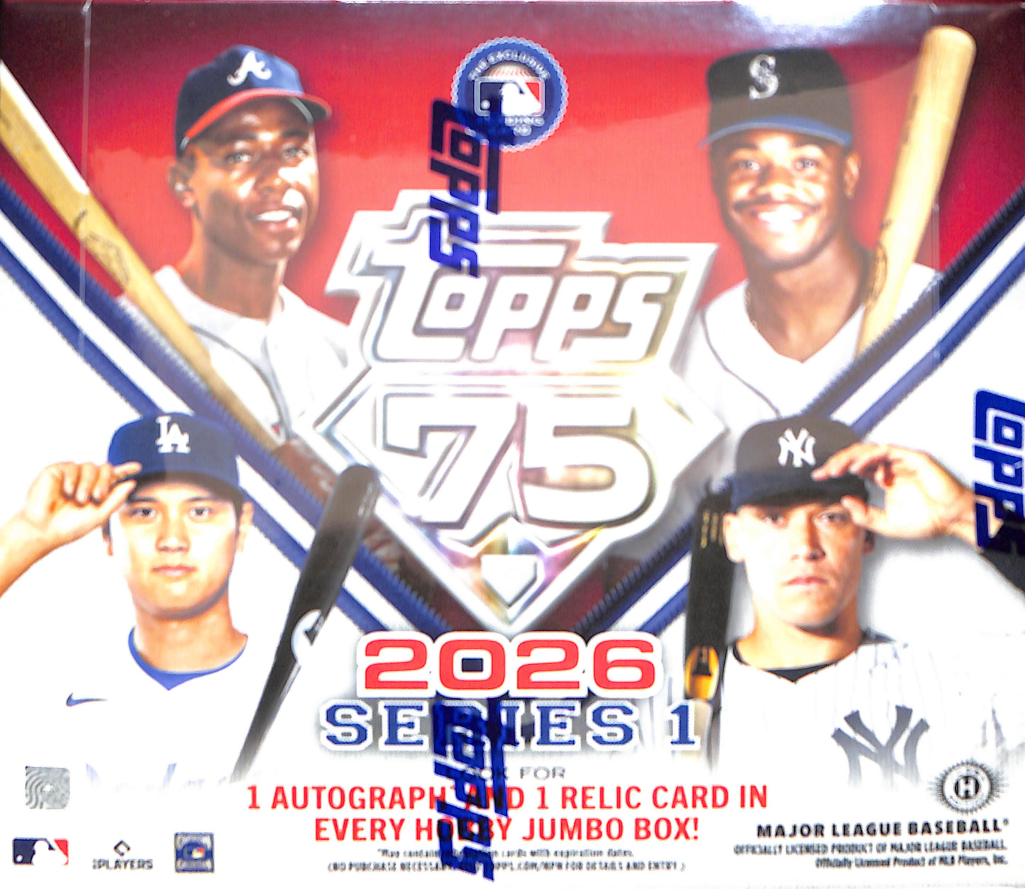 2026 Topps Series One Baseball Jumbo Box - Sealed Wax