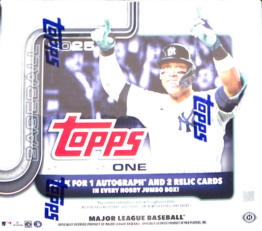 2025 Topps Series One Hobby Jumbo Box - Baseball - Sealed Wax