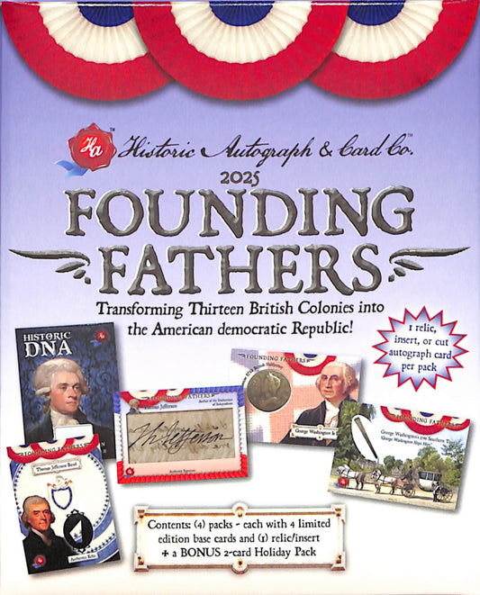 2025 Historic Autograph Founding Fathers - Sealed Wax