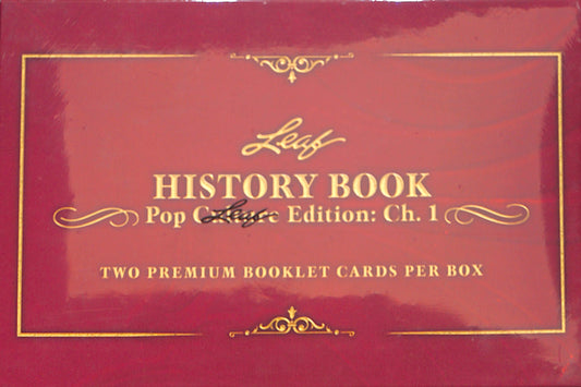 2024 Leaf History Book Pop Culture Edition: Chapter 1 - Sealed Wax