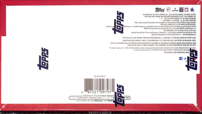 2021 Topps Chrome Baseball Platinum Anniversary Hobby - Sealed Wax