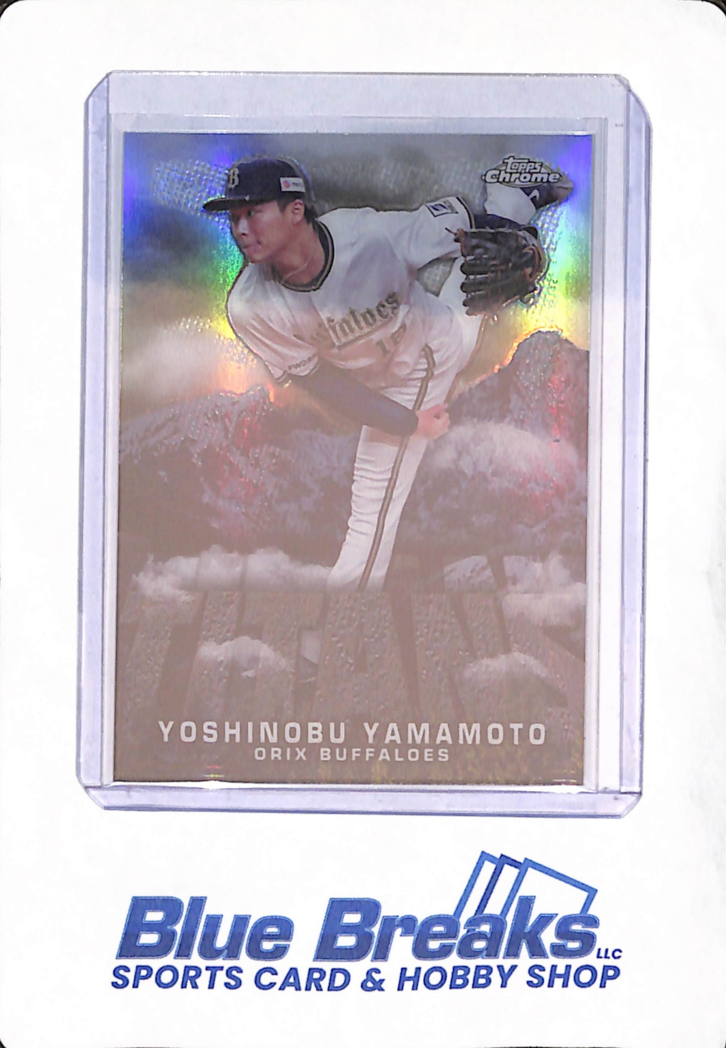 2023 Topps Chrome NPB - Yoshinobu Yamamoto - Orix Buffaloes - Japanese - Baseball -#CT-2