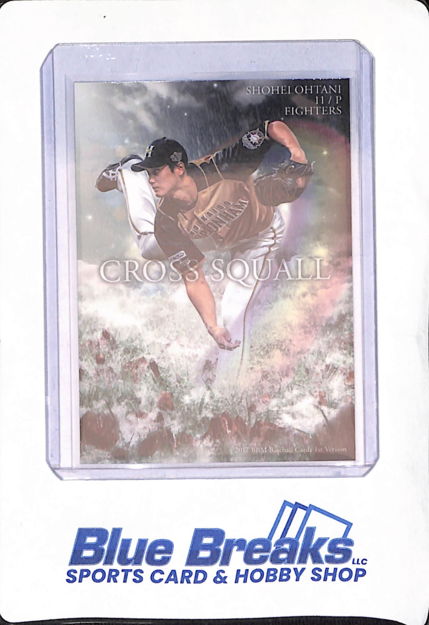 2017 BBM Baseball Cards 1st Version - Shohei Ohtani - Hokkaido Nippon-Ham Fighters - Japanese - Baseball - Cross Squall - #CS01