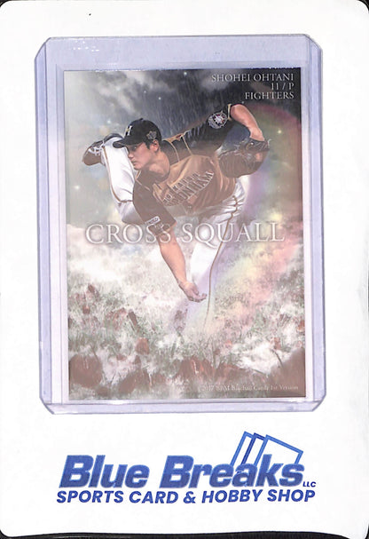2017 BBM Baseball Cards 1st Version - Shohei Ohtani - Hokkaido Nippon-Ham Fighters - Japanese - Baseball - Cross Squall - #CS01
