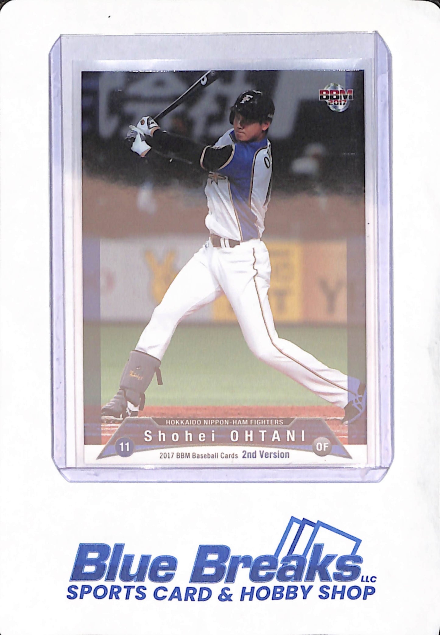 2017 BBM Baseball Cards 2nd Version - Shohei Ohtani - Hokkaido Nippon-Ham Fighters - Japanese - Baseball - #388