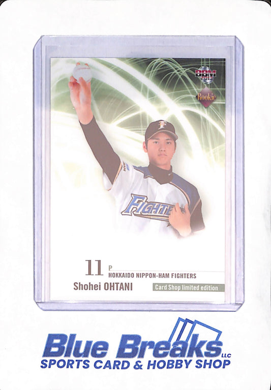 2013 BBM Card Shop Limited Edition - Shohei Ohtani - Tomoyuki Sugano - Hokkaido Nippon-Ham Fighters - Yomiuri Giants - Rookie